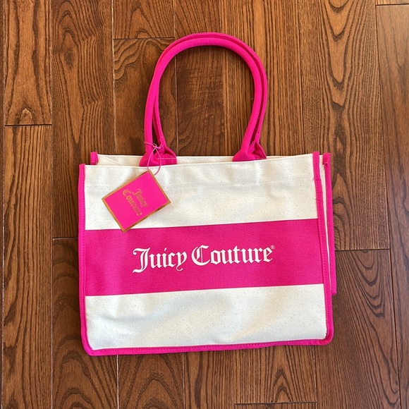 Juicy Couture Bags Nwt Juicy Couture Canvas Tote Poshmark